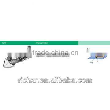 12454 folder/ piping attachment - 1 needle machine attachment/sewing machine spare parts
