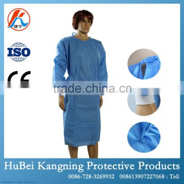 China supplier sms medical disposable surgery gown
