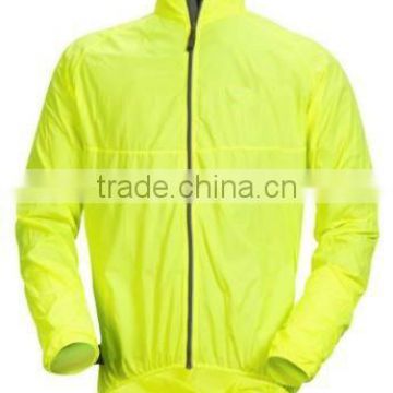 New fashion yellow man's windbreaker jacket