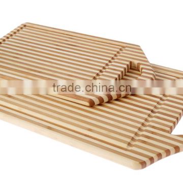 2-Piece Bamboo Cutting Board pizza cutting board