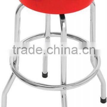 fat pad metal barstool with PVC seat CY807