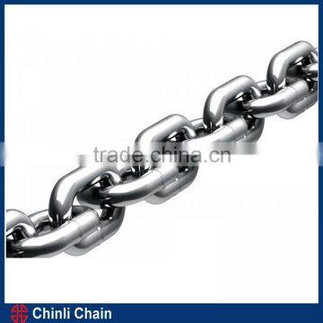 DIN5685C Standard Stainless steel weld long Link chain for normal welded point ,Chinli High quality electrolytic polishing chain