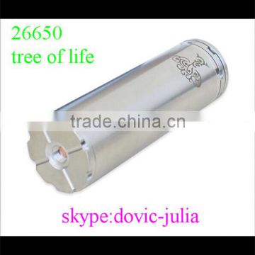 high quality copper contact 26650 tree of life mod in stock