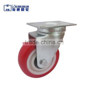 75mm small pvc caster wheel, swivel trolley casters