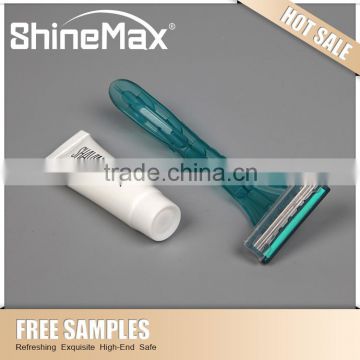 One-time plastic disposable shaver cheap price