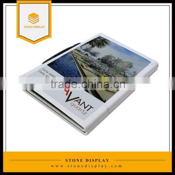 marble/granite/ceramic/mosaic tile display book/sample book/case/box with handle