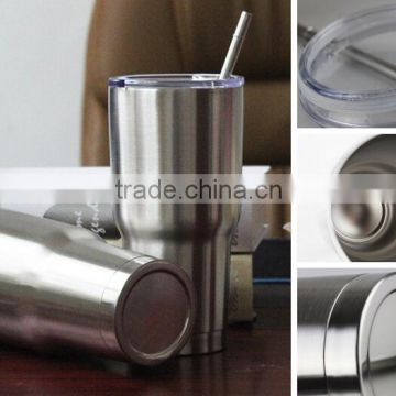 LFGB FAD factory wholesale double wall coffee tumbler, 30 oz stainless steel tumbler, stainless steel vacuum tumbler