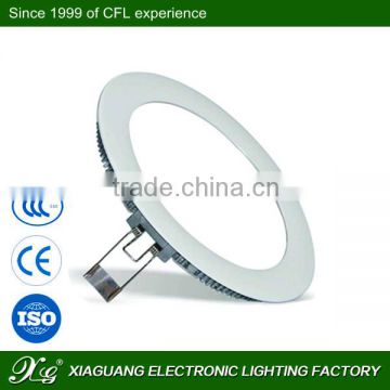 China lighting factory ultra-thin/round/square led panel light