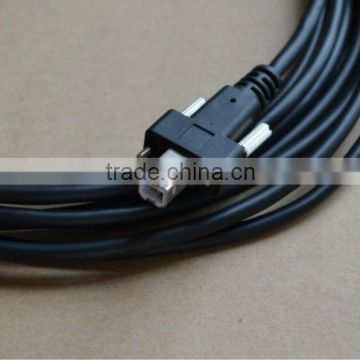 USB B Male Panel Mount Cable