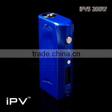 ipv5 electronic cigarette 2016 hot selling 100% new vape mod 2016 IPV5 200w TC vaporizer herb ipv5 blue Silver Authentic