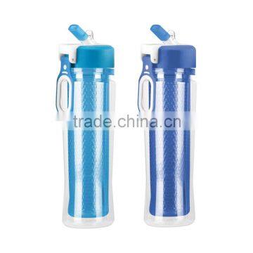 BPA free 550ml double wall hydration water bottle