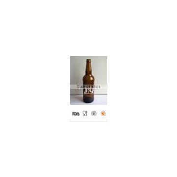 630ml Amber beer Glass bottles