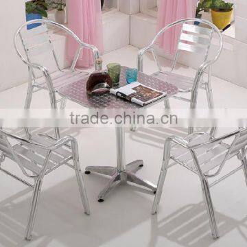 ZT-1046C stronge aluminum stacking chair