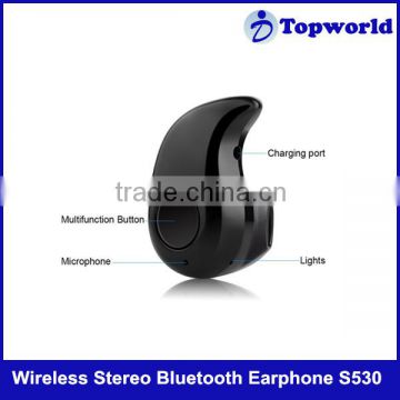 S530 Headset cheap Mini Wireless Bluetooth V4.0 Earphone