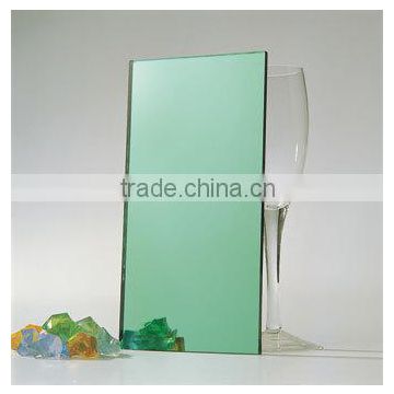 Excellent quality light green reflective insulated glass panel