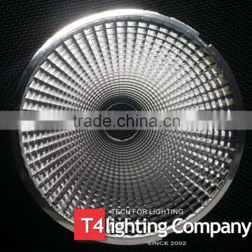 Metal spinning aluminum parabolic COB reflector lamp shade