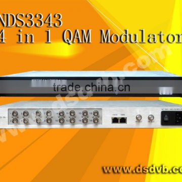256 QAM 16 in 1 rf modulator
