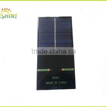 80X80MM 6V 110mA Epoxy Resin Encapsulation Solar Panels