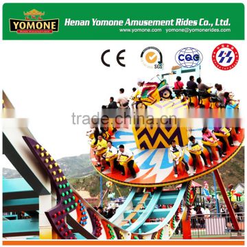 Big thrilling amusement theme park flying UFO game rides machine for sale