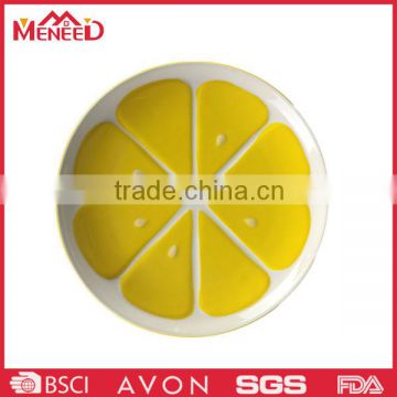 Hot sale and cheap custom print plastic round plate