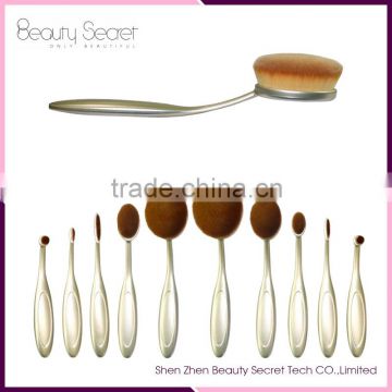 Private label cosmetics 10 pcs makeup brush set