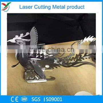 Laser cutting stainless steel decoration/ phoenix