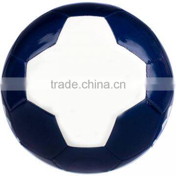 Blue & white soccer ball