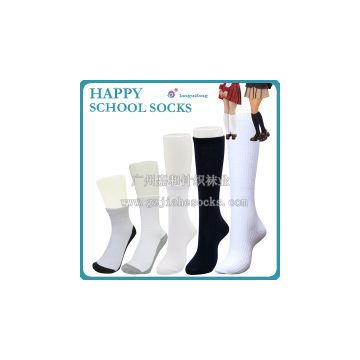 custom cotton school socks ,export to Africa school uniform socks