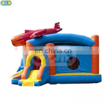 air plane airplane inflatable bouncer jumping bouncy castle bounce house