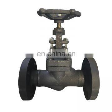 flanged hydraulic check globe valve,carbon kitz flange forged steel globe valve
