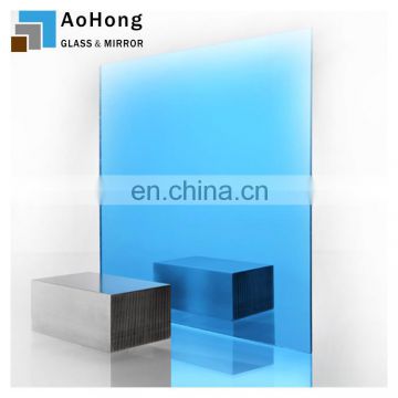 blue mirror glass glass mirror