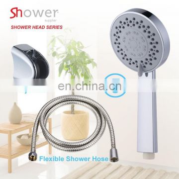 SH-2320 15cm Bathroom Shower Mixer Shower Head With Shower holder and Flexible Hose