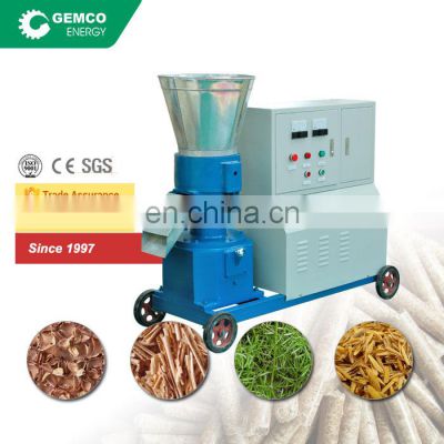 How to build grape leaf biofuel small pellet mill machine