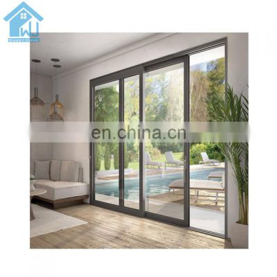modern house main door grill designs aluminum glass sliding door