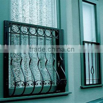 GYD-15WG136 Decorative luxury wrought iron door grill