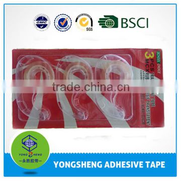 Stationery tape with blister card packing