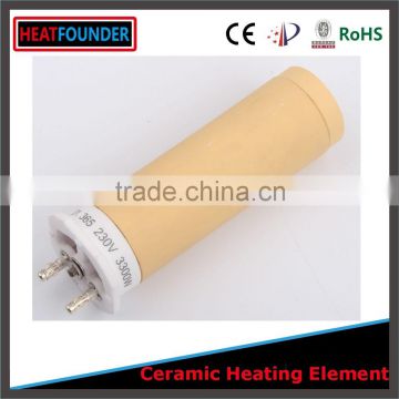 MANUFACTURER SUPPLIED 99% ALUMINA 117.585 230V 1000W SWEDEN HEATING WIRE ELECTRIC CERAMIC HEATER CORE HEATING ELEMENT