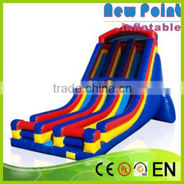 New Point PVC trampoline High Inflatable Slide