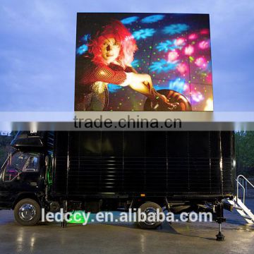 2015 new products moving led signs/mobile advertising truck