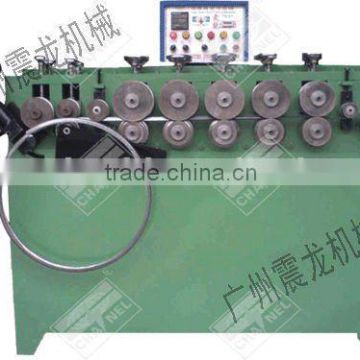 Automatic circle coiling machine