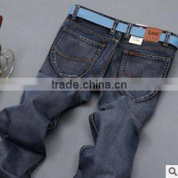 2015 wholesale price denim stone washing slim fit men jeans OEM fashion brand name jeans men jeans
