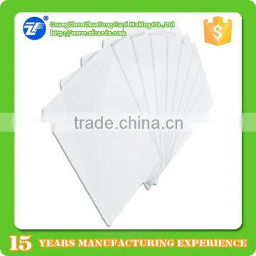 Direct 125khz pvc blank white rfid access cards factory