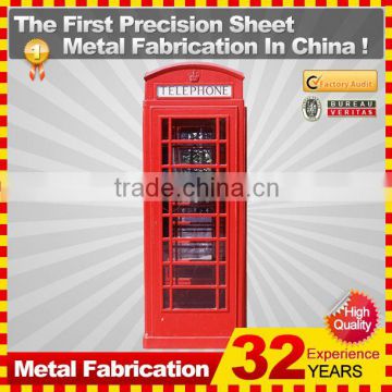 2014 professional custom red telephone booth for sale
