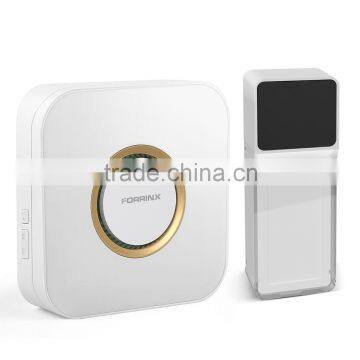 2016 Forrinx Model B9 Color customized wireless doorbell with 52 ringtones internal Sounds