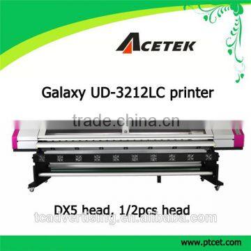 3.2m eco solvent plotter dx7 for galaxy eco solvent inkjet printing ink