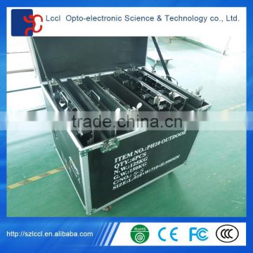 High quality attractive aluminum cabinet P10 outdoor led display