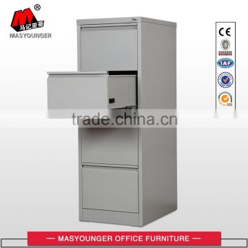 gray anti-tilt construction 4 drawers steel filing cabinet