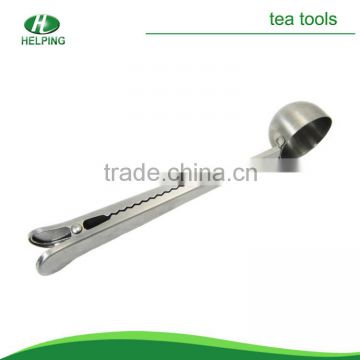 stainless steel Coffee spoon/tea spoon with clip