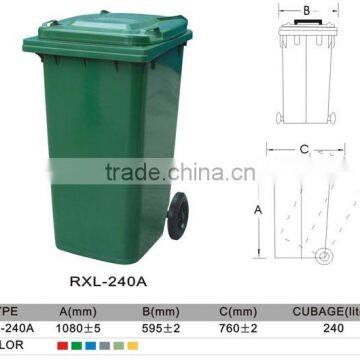 plastic dustbin injection moulding,plastic garbage bin mould