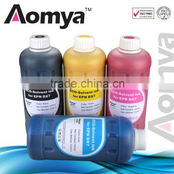 China ink factory supply high quality eco solvent ink,eco solvent ink for dx5 ISO9001&14001&SGS